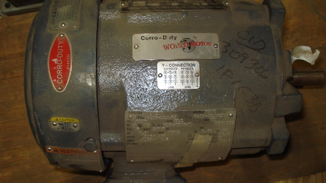 Electric Motor 1 HP (Qty 2)