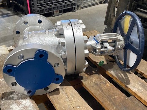 Powell Flanged Gate Valve, 4 In, 600 lb