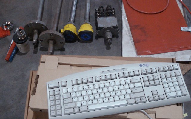 Seat Rings, Stem Valve, Bonnet Valve, Thermal Well, Level Switch , Limit Switch, Key Boards (Qty 10)