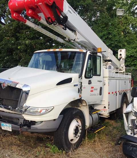 2013 International 4400 Bucket Truck (700745) Salvage