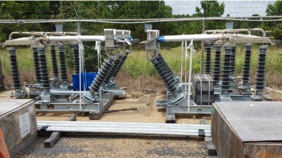 Pair of Pascor Atlantic 69kv Vertical Break Switches