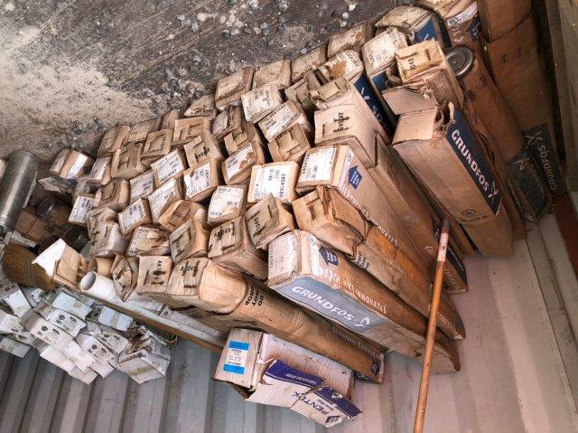 Set of 60 Grundfos 1-1/2HP Submersible Pumps (Boxed), 23 Pumps w/Motors Unboxed