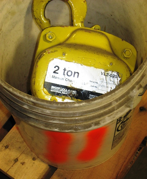 IR Roughneck Manual Chain Hoist 2T #11