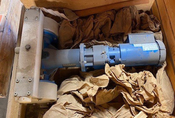 Abel Diaphragm Pump w Gear Reducer & Motor