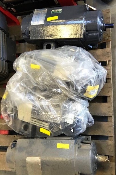 Adjusto-Speed Electric Motors 5 HP, 230/460 VAC - Qty. 10