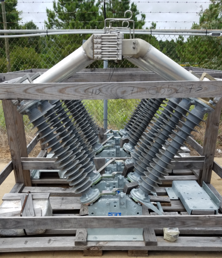 Pair of Royal Switchgear 69kv Center Break Switches