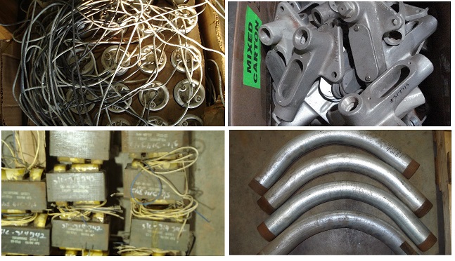 Elect Items Ballast, Lamp Holder, Brackets, Conduit Elbows