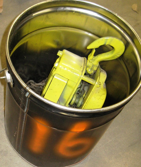 IR Roughneck Manual Chain Hoist 1T number16