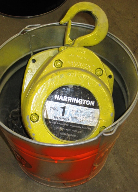 Harrington Manual Chain Hoist 1T #17