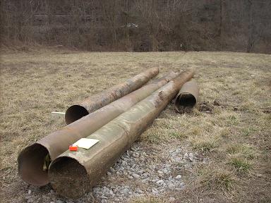 18 in Natural Gas Transmission Pipe