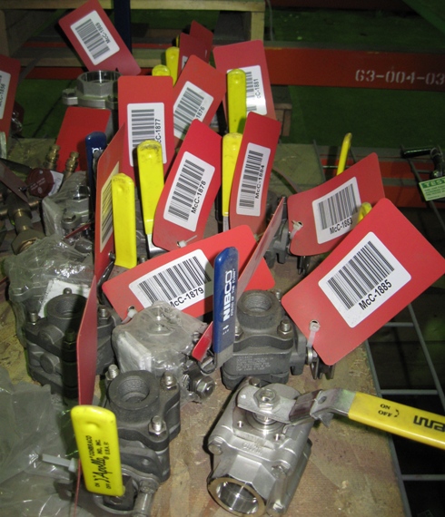 Small Valves (Qty 15)