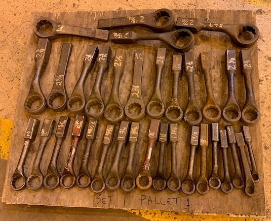 1 Set of Slugging/Hammer Wrenches