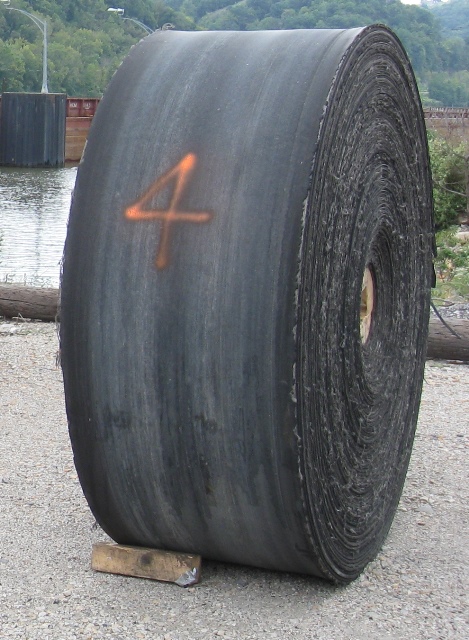 Conveyor Belt 30 inch Width, 3 Ply, 650 ft (Roll No. 4)
