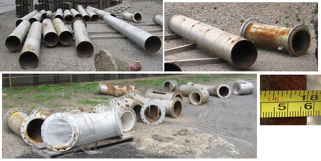 Coal Feed 18 in. Diameter Pipe