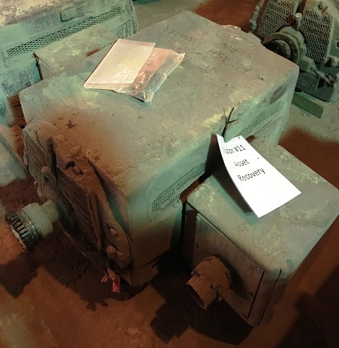 GE Horizontal Electric Motor 350 HP 4000 Volts  (No. 11)