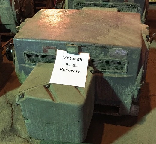 GE Horizontal Electric Motor 350 HP 4000 Volts  (No. 9)