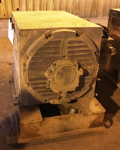 GE Horizontal Electric Motor 600 HP 4000VAC (A)