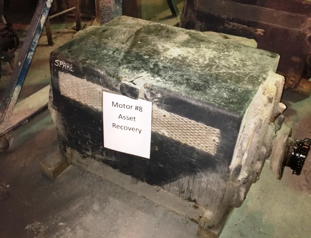 Horizontal Electric Motor   (No. 8)