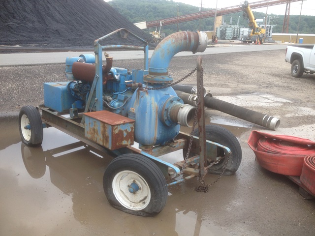 Gormann-Rupp 80 Series Centrifugal Pump Diesel Driven