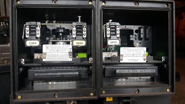 GE Ground Current Sensing Relay (Qty 14) & GE Overcurrent Relay (Qty 42)