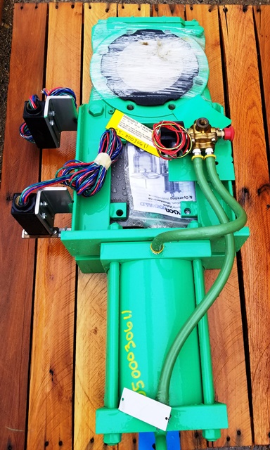 Clarkson 6 inch Knife Gate Valve with Pneumatic Operator 500030611