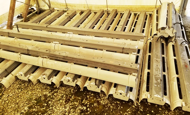 Fluorescent Light Fixtures 4 Ft & 8 Ft (Qty 14)