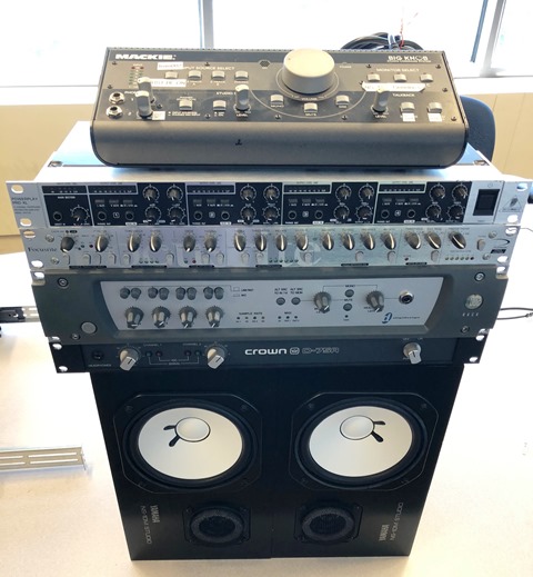 Audio Recording Gear (AMP, Mixer, Studio Command, Speakers)