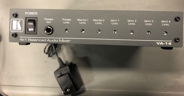 Kramer VA   14 &nbsp;4x1 Balanced Audio Mixer