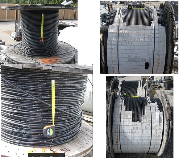 Fiber Optical Cable Qty 4 Reels