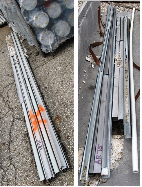 Uni strut (Some with a  Non Metallic Cover)  