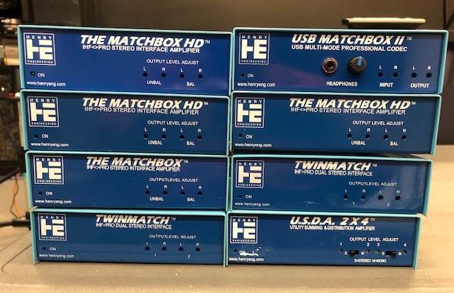 HE Audio Matchbox Audio Boxes (Qty 8)