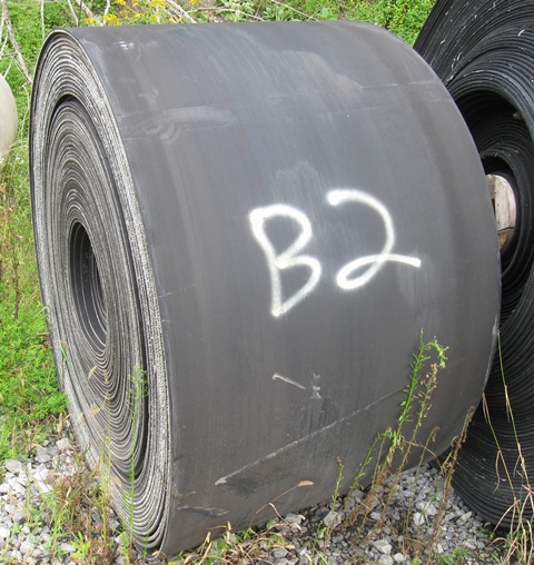 Fabric Conveyor Belt 36 in. Approx. 420 ft, Roll No. B2