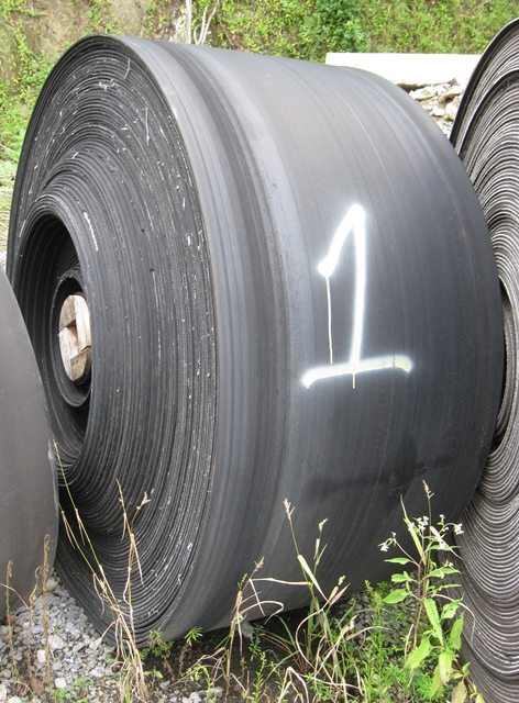 Fabric Conveyor Belt 35 in. Approx. 720 ft, Roll No. 1