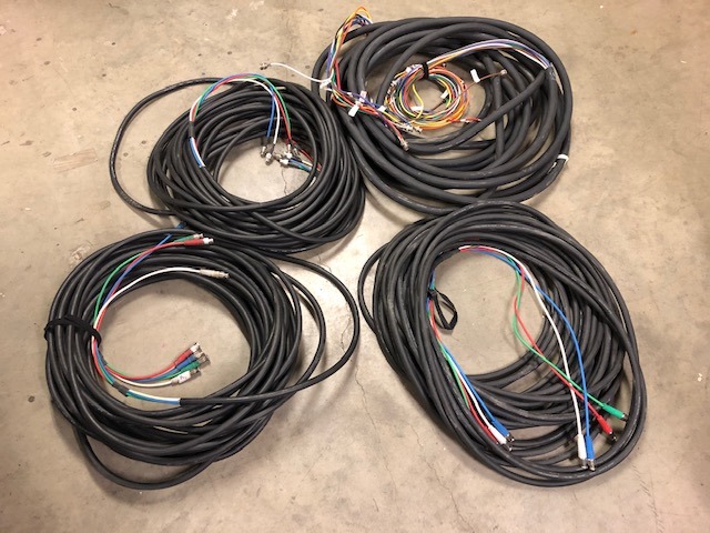 BNC Video Cables Qty 4 350 Ft 