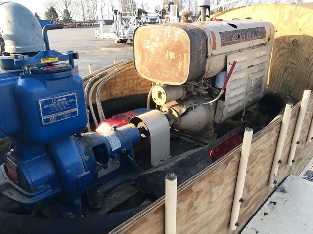 1967 Portable Gorman Rupp Water Pump w/ Gasoline Engine (910297)