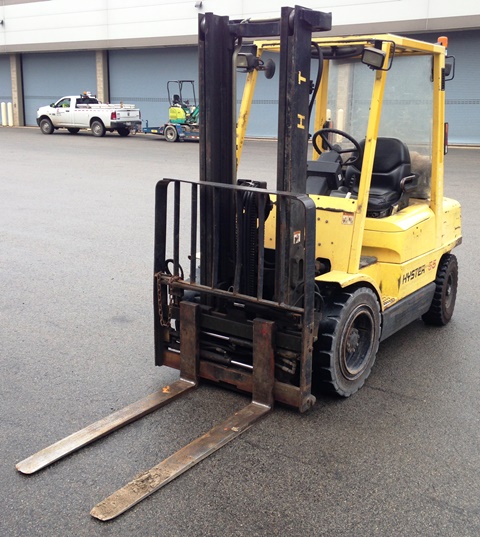 1996 Hyster H55XM Propane Forklift 5500 lb Capacity  (950017)