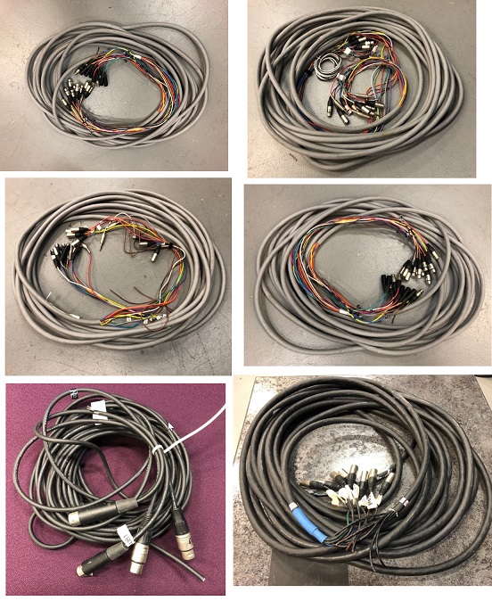Audio/Video Cables Various Lengths
