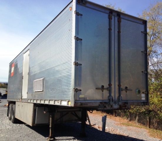 1970 Fruehauf Box Trailer w/ Misc Equipment (940168)