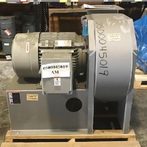 Exhaust Blower Fan 6950 CFM & Motor 75 HP