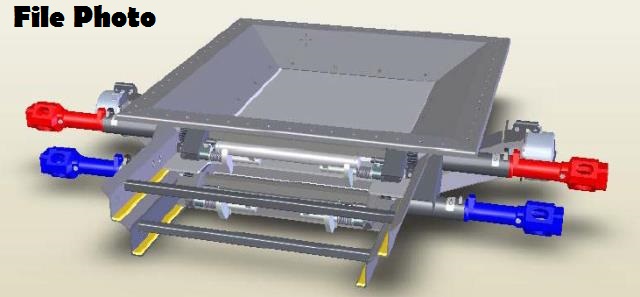 AERO Gate Vacuum Gravity AV27 for Bottom Discharge Railroad Cars (Qty 3)  Lot B