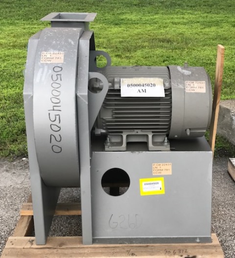 Exhaust Blower Fan 6950 CFM & Motor 40 HP