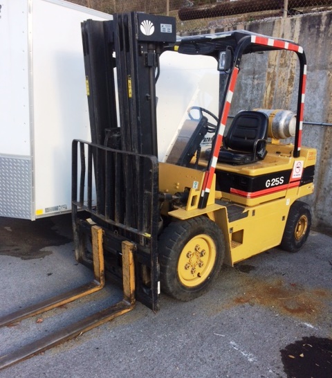 1996 Daewoo G25S LP Forklift 5000 lb Capacity (950146)