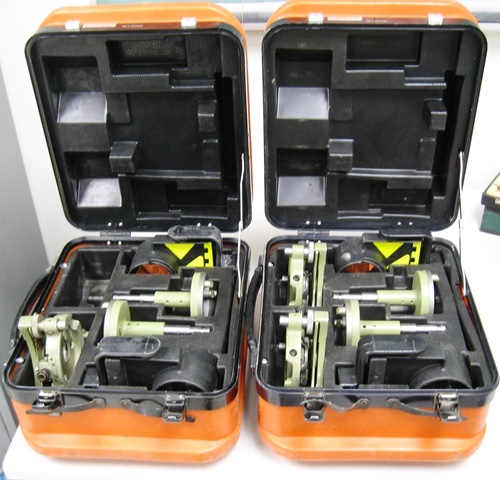 WILD Surveying Mirror Targets with Cases Qty 2