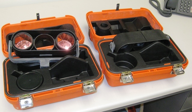 WILD Surveying Mirror Targets with Cases Qty 2