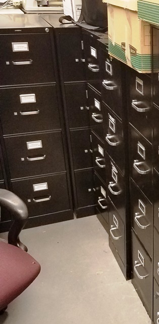 HON Metal Black File Cabinets ~ 4 Drawer (Qty 11) A