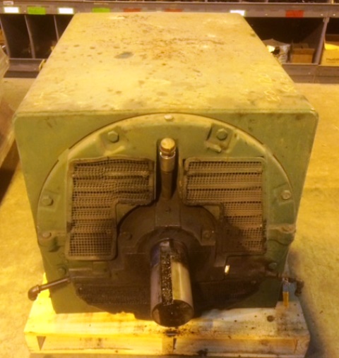 GE Electric Motor 400HP, 885RPM, 4000 Volts 