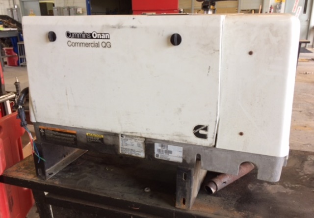Cummins Onan 5.5 KW Gasoline Commercial QG Generator 5.5HGJAE-6757K