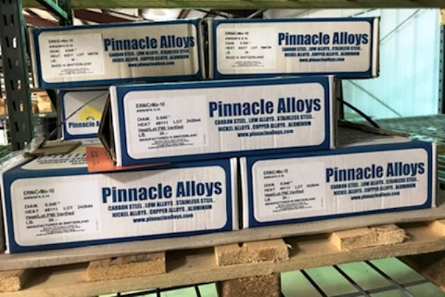 Nickel Alloy Welding Wire (SOWESCO ERNICRMO-10 0.045 30 LB SPOOL) Quantity 3930 lbs