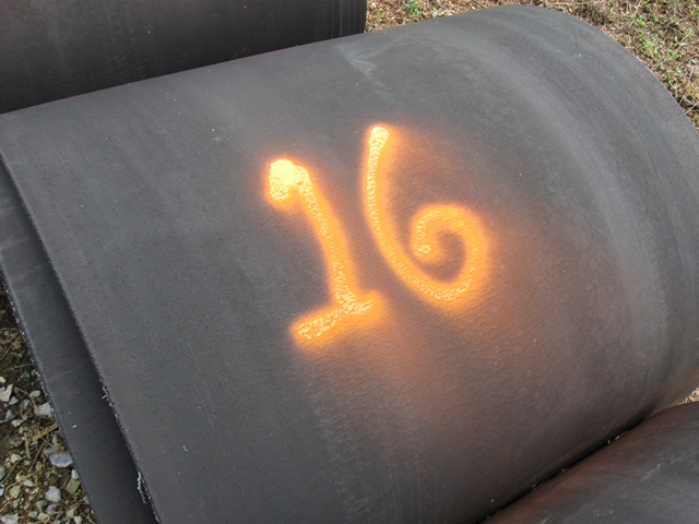 Fabric Conveyor Belt 35 in. Approx. 140 ft, Roll No. 16