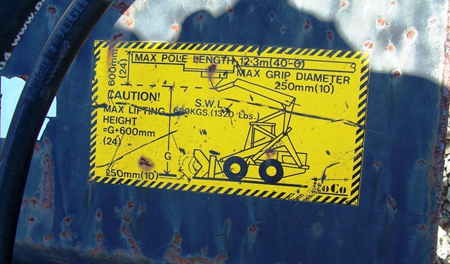  Skid Steer Attachment Pole Setter